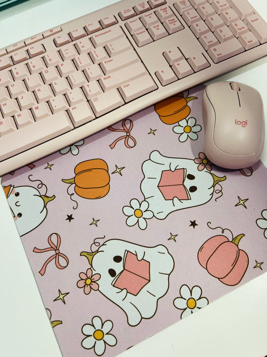 Halloween Spooky Book Mousepad