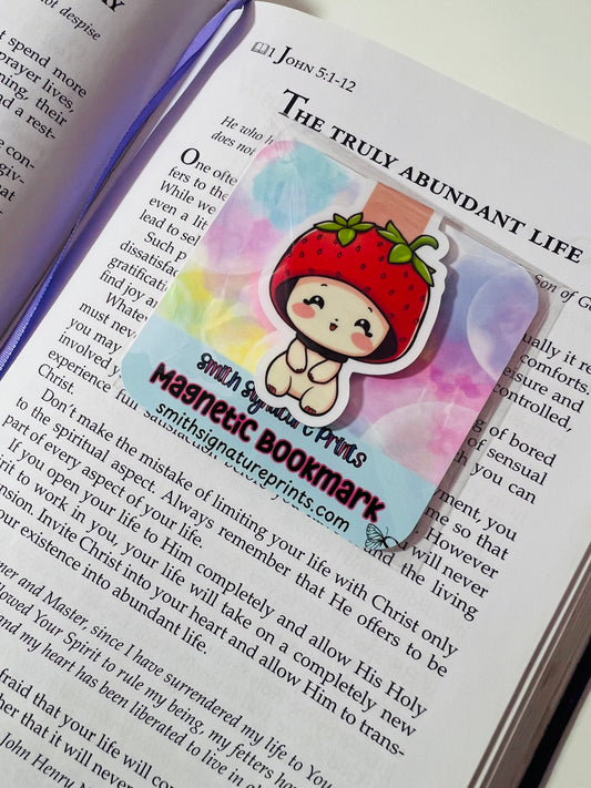 Berry Belle Magnetic Bookmark