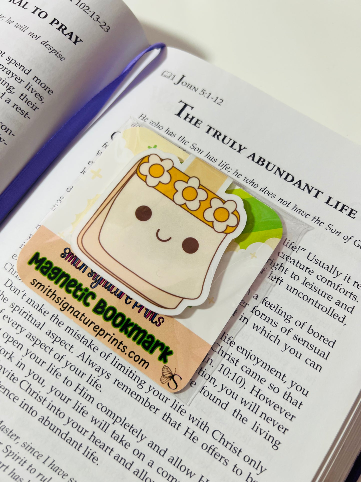 Cute Calendar Magnetic Bookmark