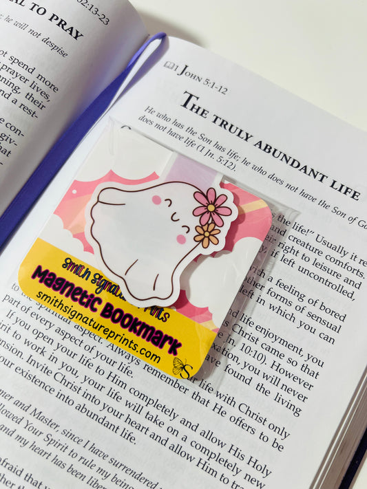 Cute Ghost Magnetic Bookmark