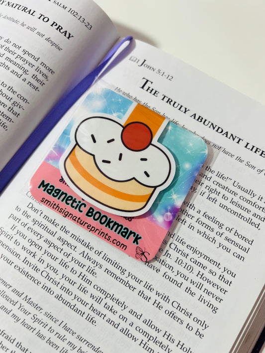 Cupcake Magnetic Bookmark