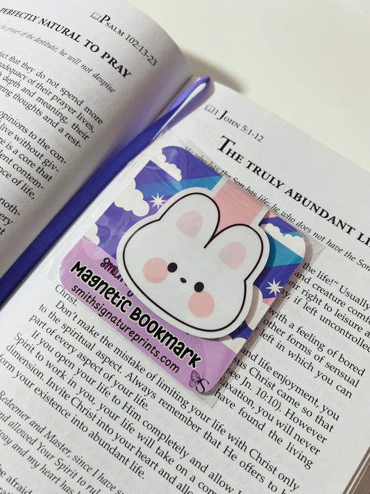 Cute Bunni Magnetic Bookmark