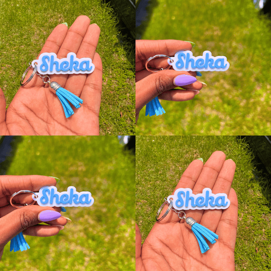 Personalized 3D Name Keychain