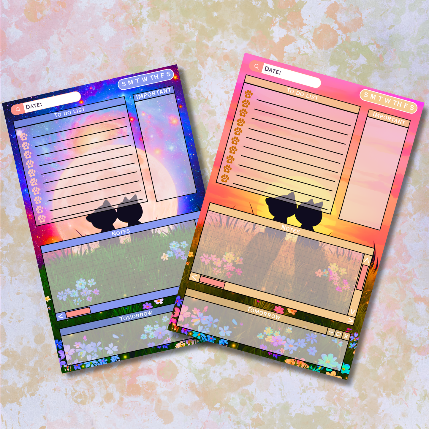 Two Souls, One Sky Daily Planner