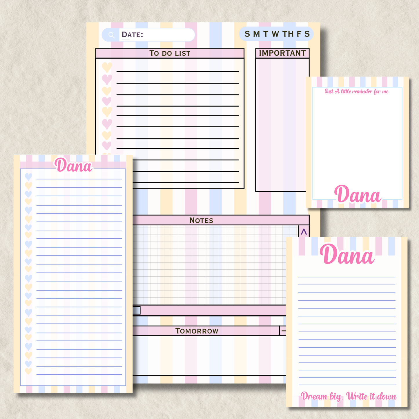 Personalized Stationery Set