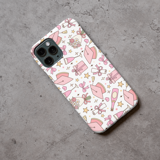 Pink Graduation Phone Case
