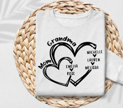 GRANDMA/MOM-HEART NAME BUNDLE