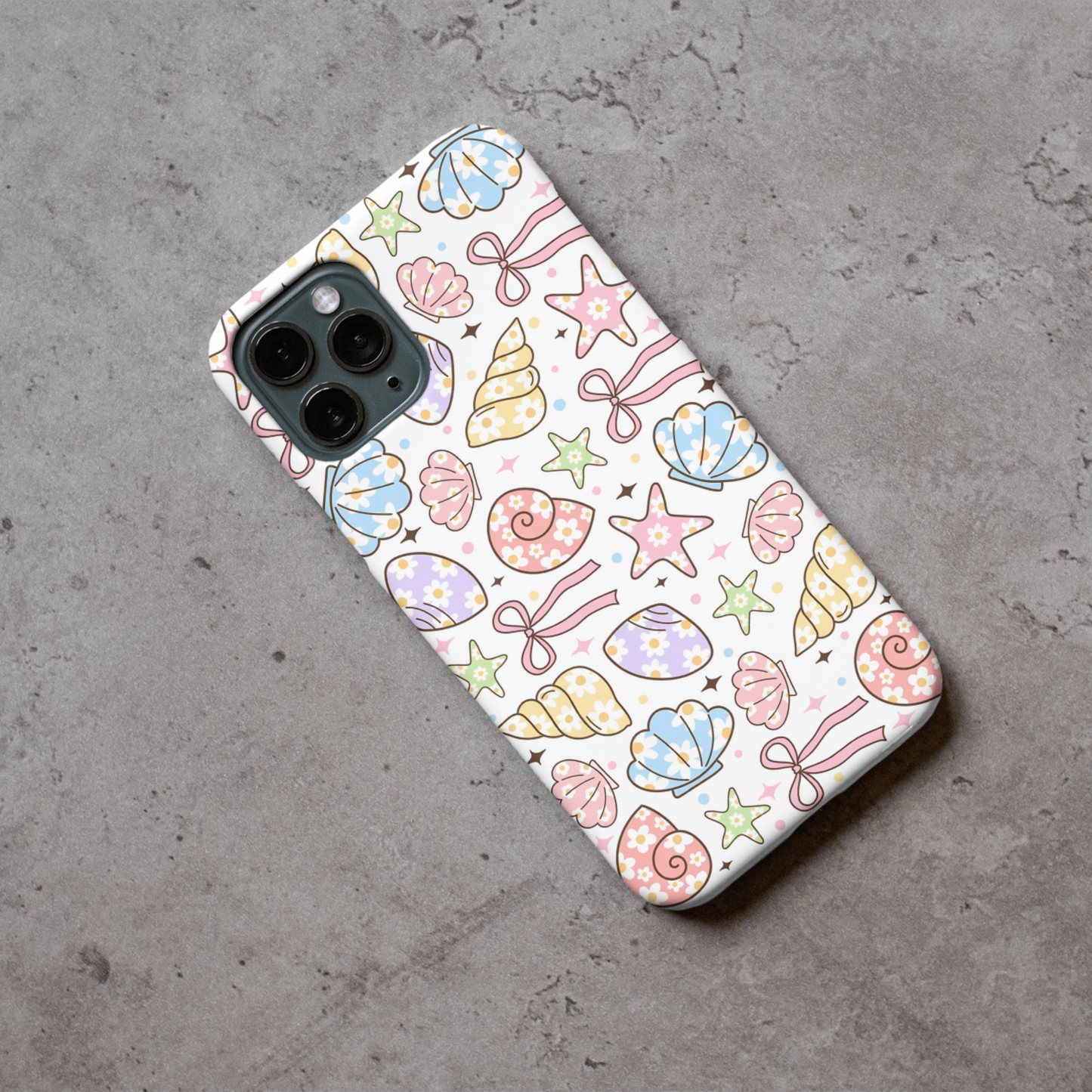 Shells on the Beach Phone Case